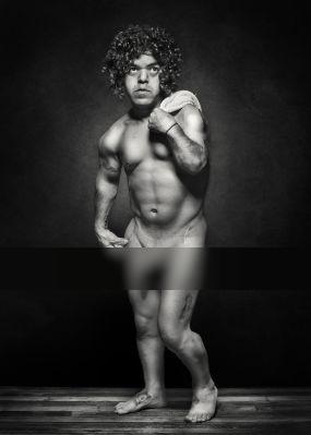 David / Schwarz-weiss  Fotografie von Fotograf fede brea ★3 | STRKNG