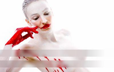 red lips / Fine Art  Fotografie von Fotograf Urs Gerber ★3 | STRKNG