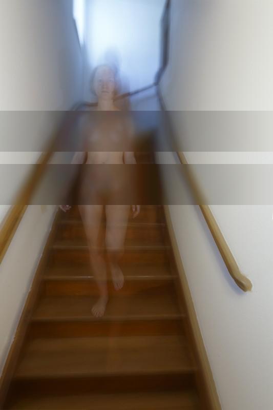 Nude on a Staircase (Hommage à Ema) / Nude  Fotografie von Fotograf Walter Eckardt ★8 | STRKNG