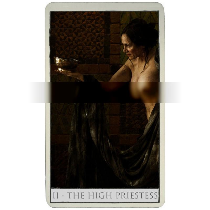 Tarot Major Arcana - II The High Priestess - &copy; GM Sacco | Conceptual
