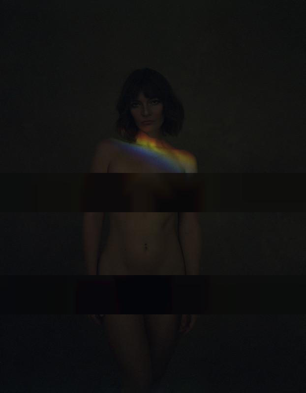 skin kissed by rainbow / Nude  photography by Photographer Dominique Huter ★2 | STRKNG