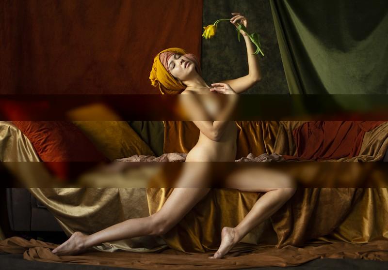 French tulip (First result of a photosession with Salome and Rainer  Gillesen in my new studio.) / Nude  Fotografie von Fotograf Rodislav Driben ★34 | STRKNG