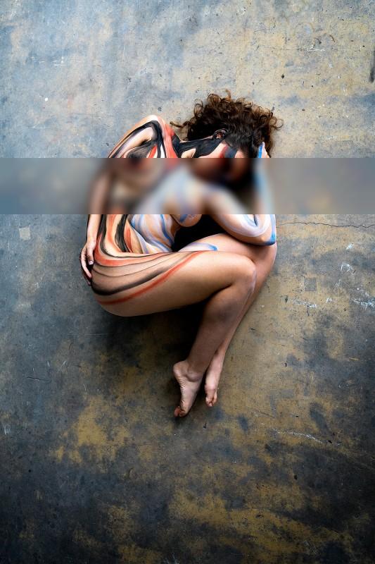 painted girl / Nude  Fotografie von Fotograf ben ernst2 ★4 | STRKNG