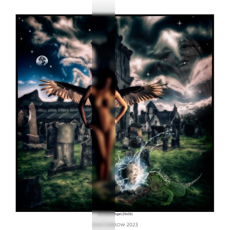 Grounded Angel / Fine Art  Fotografie von Fotograf samdobrow photography | STRKNG