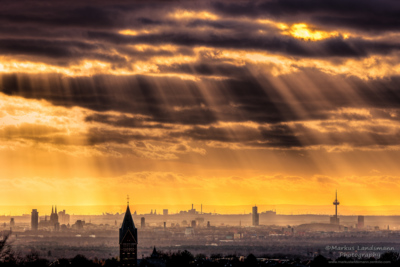 Cologne overview / Stadtlandschaften  Fotografie von Fotograf Markus Landsmann | STRKNG