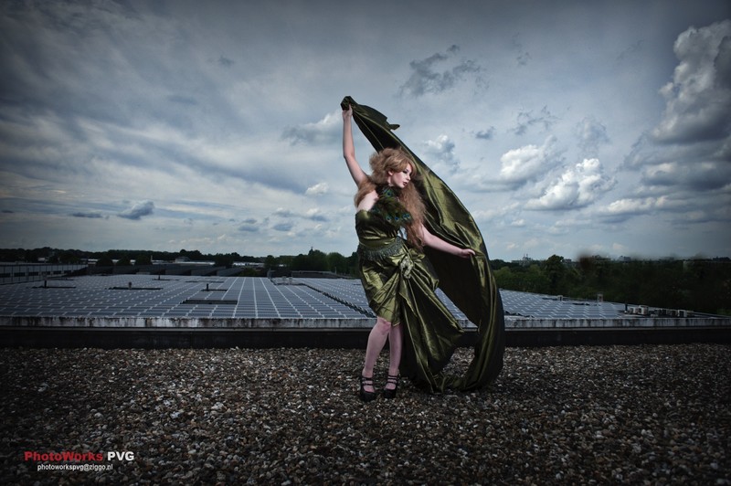 Fashion at the rooftop - &copy; Peter van Gelderen | Fashion / Beauty