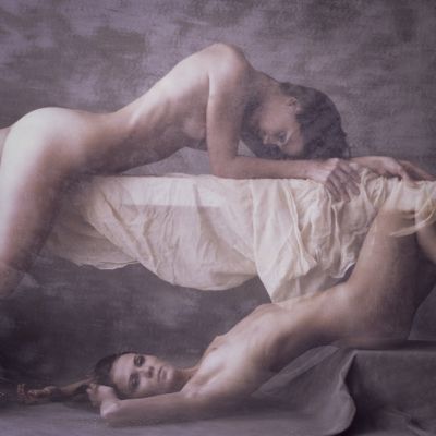 Kim Polaroid / Nude  photography by Photographer Mark Emerson Hamilton ★16 | STRKNG