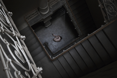 Staircase / Nude  Fotografie von Model John-Erik ★8 | STRKNG