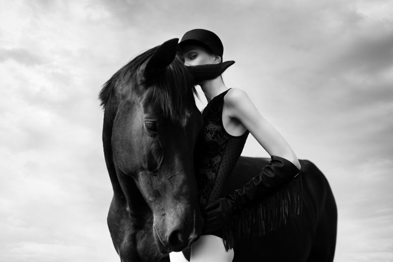 Black Horse - &copy; MartaZbieron | Fashion / Beauty