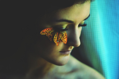 Cry like a butterfly / Portrait  Fotografie von Fotograf Nadæc ★4 | STRKNG