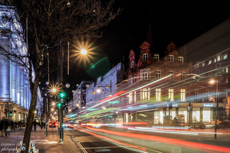 Oxford Street - &copy; Zisimos Zizos | Night