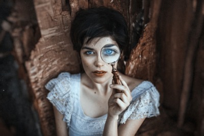 Through the looking glass... / Kreativ  Fotografie von Model Amy Lee ★49 | STRKNG