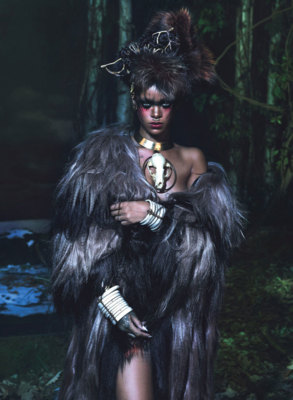 Collaboration with W Magazine -Rihanna September Cover / Mode / Beauty  Fotografie von Designer/&shy;Marke Angélini Candice ★26 | STRKNG