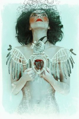 Shamanic Bird / Fine Art  Fotografie von Designer/&shy;Marke Angélini Candice ★24 | STRKNG