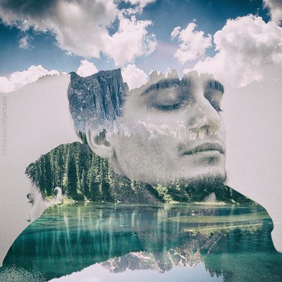 Montagna / Photomanipulation  photography by Photographer Roberto Porcelli ★2 | STRKNG