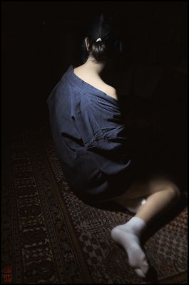 The dim light and the girl #3 / People  photography by Photographer Gilles Le Corre ★1 | STRKNG