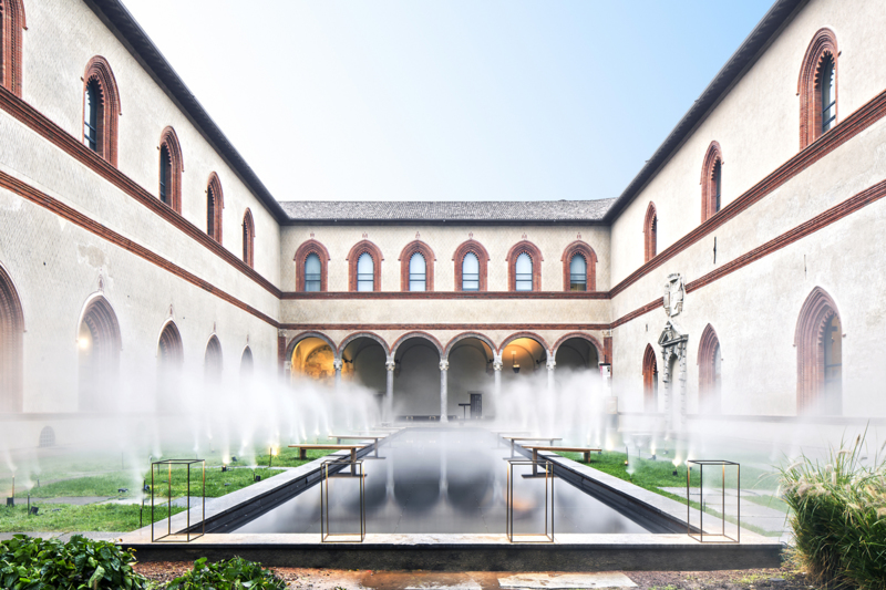 Water Design - Antonio Citterio at Castello Sforzesco - &copy; Simone | Architecture