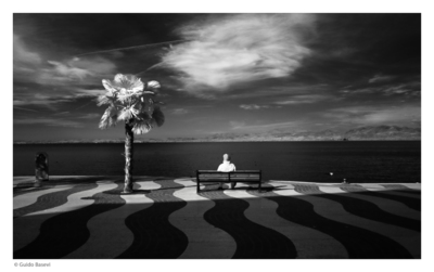 Lonely man / Alternative Process  photography by Photographer Guido Basevi ★1 | STRKNG