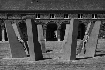 twins / Schwarz-weiss  Fotografie von Fotografin Florence Caplain ★2 | STRKNG