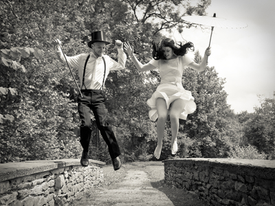 kurz vor thrashing the dress / Hochzeit  Fotografie von Fotograf André Leischner ★37 | STRKNG