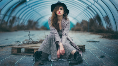 The gipsy Girl / Portrait  photography by Model Ananda Modelpage ★4 | STRKNG