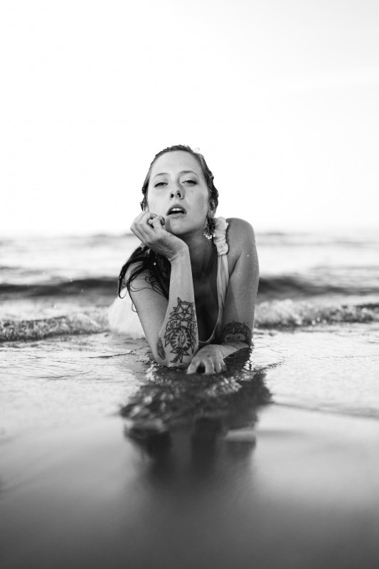 Im Wasser - &copy; papadoxx-fotografie | Black and White