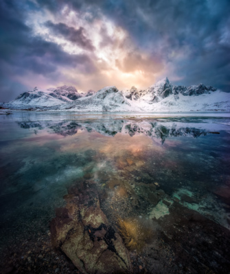 Lofoten Burning Sky / Landscapes  photography by Photographer hpd-fotografy ★1 | STRKNG