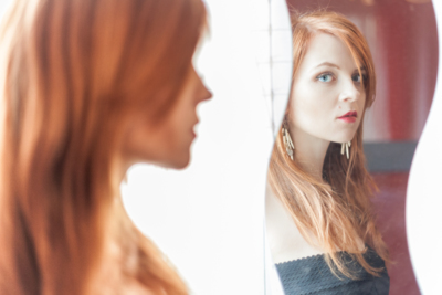 on the mirror... / People  photography by Photographer Diomede Photo | STRKNG