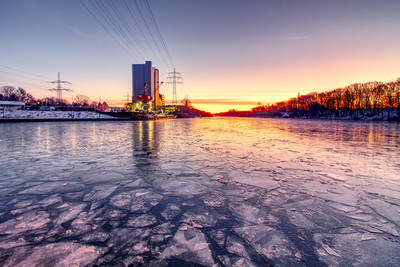 Winter im Stadthafen / Wasserlandschaften  Fotografie von Fotograf Thomas2 | STRKNG