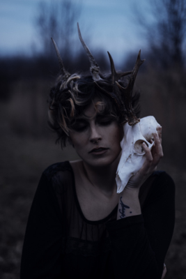 Dark Beauty / Portrait  photography by Model Estelle Nowack ★13 | STRKNG
