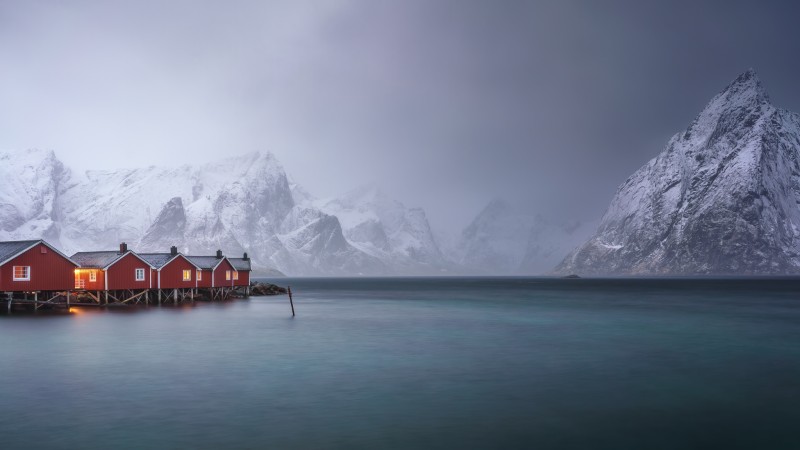 cabins with a view - &copy; Jens Klettenheimer | Landscapes