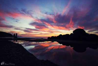 Reflejos de un atardecer / Reflections of a sunset / Landscapes  photography by Photographer Alexia Estévez ★3 | STRKNG
