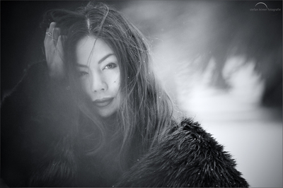 WINTER LIGHT / Portrait  photography by Model SAKALA ★6 | STRKNG