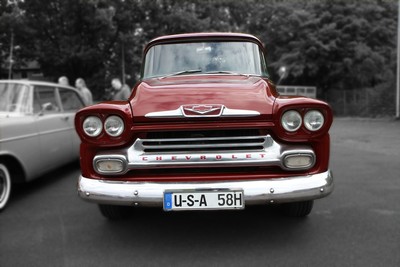 Chevrolet 1958 / Photomanipulation  Fotografie von Fotograf Fine Cars | STRKNG