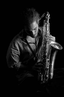 Saxophon Player / Portrait  Fotografie von Fotograf Daniel Good ★2 | STRKNG