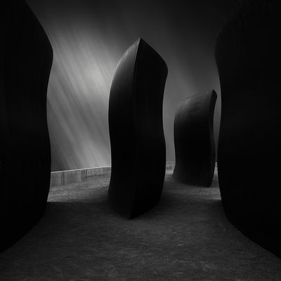 Wake (Richard Serra) I / Photomanipulation  photography by Photographer Nathan Wirth ★17 | STRKNG