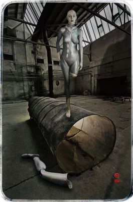 Something left behind / Photomanipulation  photography by Photographer Wolfgang Watzl ★4 | STRKNG