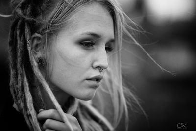 overthinking / Black and White  photography by Model Mad Mel ★8 | STRKNG