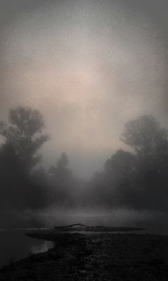 Dawn at the Great Morava River / Wasserlandschaften  Fotografie von Fotograf bratislav.velickovic | STRKNG