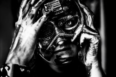 Máscaras / Schwarz-weiss  Fotografie von Fotografin Toti Suarez ★3 | STRKNG