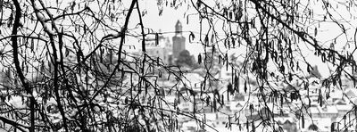 Snow curtain. / Stadtlandschaften  Fotografie von Fotograf J.Z. | STRKNG