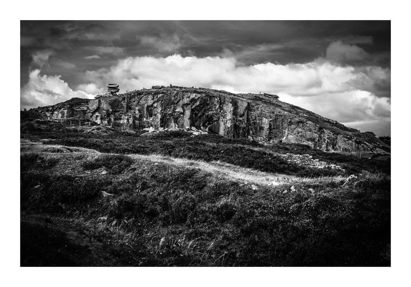 &quot;stacked stones&quot; - &copy; JMSeibold | Schwarz-weiss