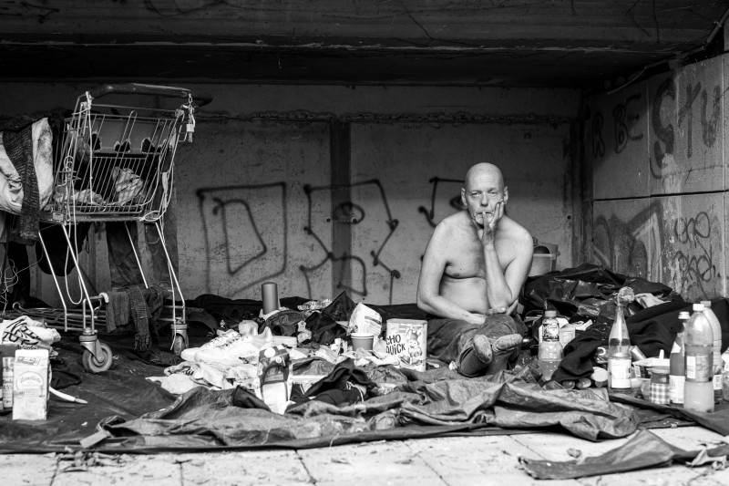 Heinz (60) Obdachlos - &copy; foto-labyrinth | Menschen