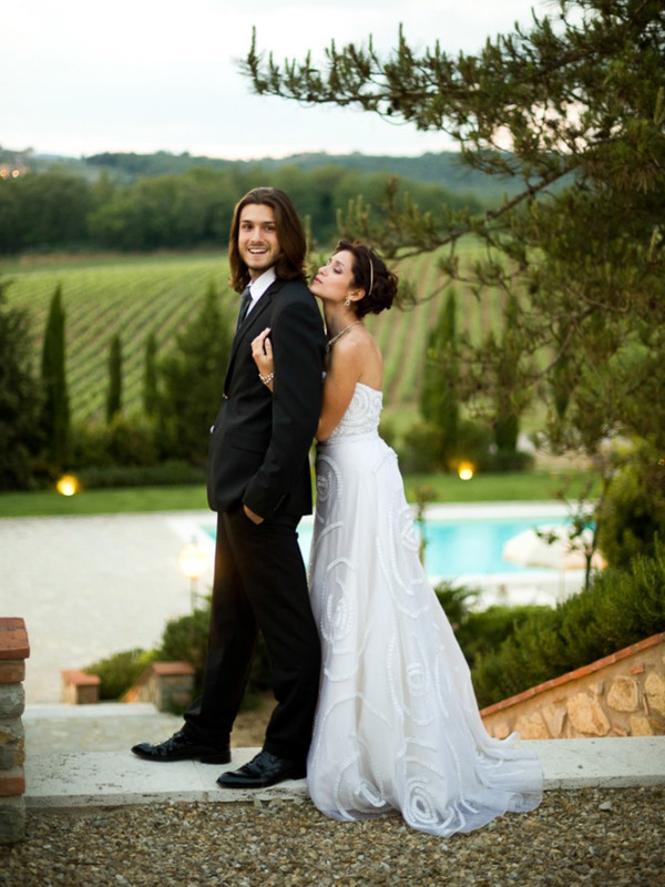 Brautpaar in der Toskana / Italien - &copy; Karsten Socher Fotografie | Hochzeit