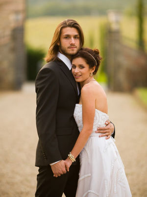 Hochzeitsportraits in der Toskana / Italien / Hochzeit  Fotografie von Fotograf Karsten Socher Fotografie | STRKNG