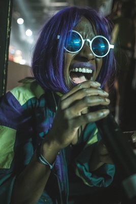 EILA AKINYI X Rap For Refugees 2018 / Performance  Fotografie von Fotograf Sascha Niethammer ★1 | STRKNG