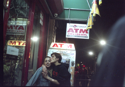 A couple outside in Brooklyn, (2017). / Fine Art  photography by Photographer Cameron Schiller ★4 | STRKNG