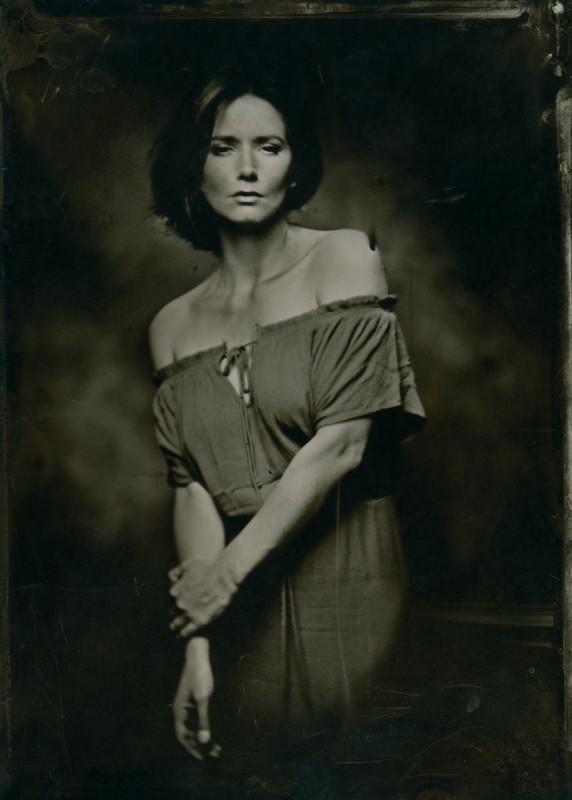 Steph (Ferrotype) - &copy; Ewald Vorberg | Alternative Process