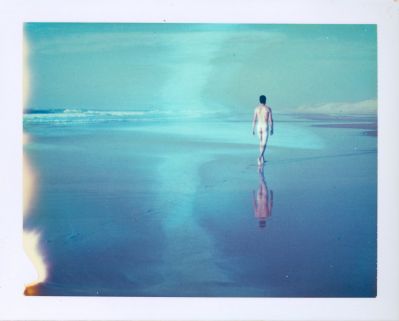 With himself / Instant Film  photography by Photographer Lili Cranberrie ★20 | STRKNG