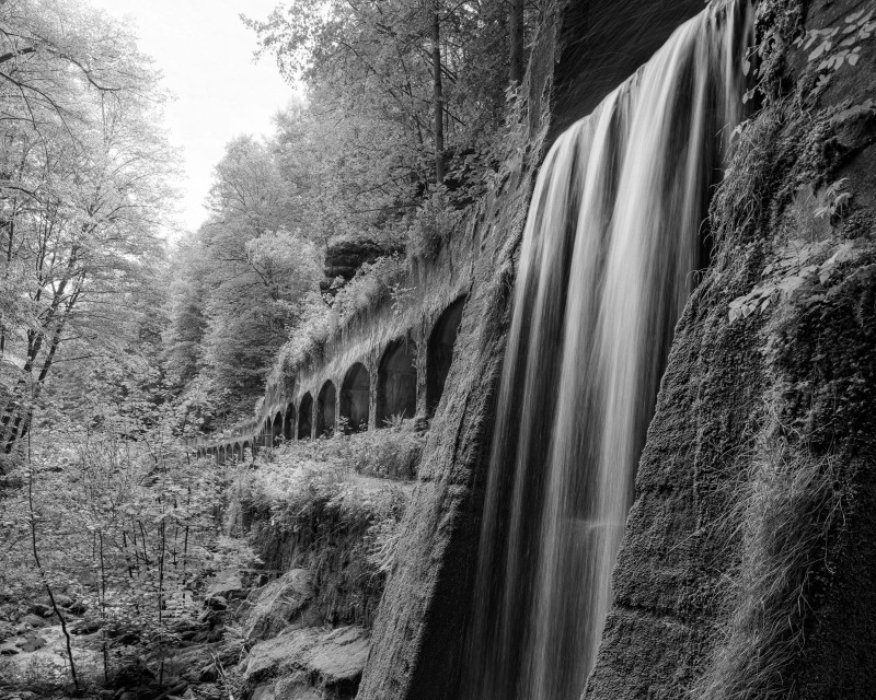 Altes Wasserkraftwerk - &copy; Paul Neugebauer | Schwarz-weiss